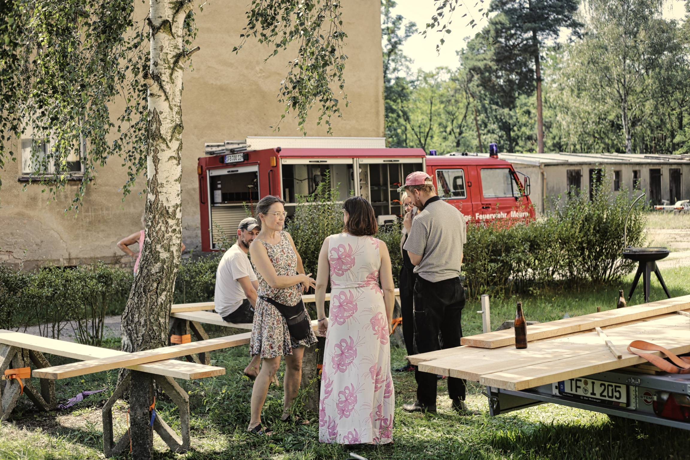 Feuerwehrauto mobile Werkstatt